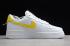 Nike Air Force 1'07 LV8 Para Mujer White Yellow Womens Size JD1070 48