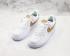 Nike Air Force 1 07 LV8 White Black Metallic Gold Shoes CC2253-100