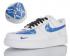 Nike Air Force 1'07 LV8 Blanc Bleu Chaussures de course pour hommes 315155-116