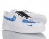 Nike Air Force 1'07 LV8 Blanc Bleu Chaussures de course pour hommes 315155-116