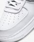 Nike Air Force 1 07 LV8 White Clear LT Smoke Grey Black CV1698-100