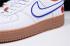 Nike Air Force 1'07 LV8 Wonder Bread Blanc Rouge Marron 653774 660