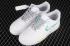 Nike Air Force 1 07 LX Branco Verde Escuro Cinza Sapatos 314192-117