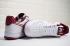 Nike Air Force 1'07 Leder-Sneaker in Weiß und Team-Rot AJ7280-100