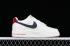Nike Air Force 1 07 Low 40 Off White Navy Blue Σκούρο κόκκινο BS9055-740