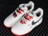 Nike Air Force 1 07 Low Beige Grigio scuro Rosso Chicago NA2022-006