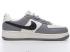 Nike Air Force 1 07 Low Dark Grey Λευκά Μαύρα Παπούτσια AQ3778-993
