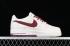 Nike Air Force 1 07 Low Dark Red Off White JJ0253-009