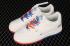 Nike Air Force 1 07 Low Essential White Blue Red CT1989-105