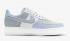 Nike Air Force 1'07 Low Premium Light Armory Blu Off White Obsidian Mist 896185-401