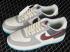 Nike Air Force 1 07 Low Rouge Grigio Blu Rosso Scuro LJ8822-666