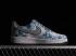 Nike Air Force 1 07 Düşük Şirinler Gri Mavi Siyah ZG0088-822,ayakkabı,spor ayakkabı