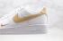 נעלי ריצה של Nike Air Force 1 07 Low לבן חום CZ0270-101