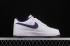 Nike Air Force 1 07 低筒白色深紫色鞋 315122-281