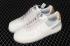 Nike Air Force 1 07 Low White Grey Brown Shoes CK5593-101