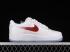Nike Air Force 1 07 Low White Red Metallic Gold CO3363-363