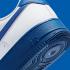 Nike Air Force 1 07 低白色寶藍色跑鞋 CK7663-103