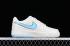 Nike Air Force 1 07 Low White Shy Blue Silver BS9055-736