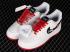 *<s>Buy </s>Nike Air Force 1 07 Low White Wine Red Black AF1234-008<s>,shoes,sneakers.</s>