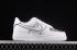 Nike Air Force 1 07 Low Xavier Bianche Nere Scarpe CW2288-302