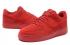 Nike Air Force 1'07 Lv8 Gym Zapatos de cuero de gamuza de cocodrilo rojo 718152-601