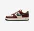Nike Air Force 1 07 Lv8 HQ3612-113 Coconut Vintage Dark Green Team Milk Red
