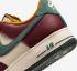 Nike Air Force 1 07 Lv8 HQ3612-113 Coconut Vintage Dark Green Team Milk Red