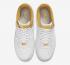 Nike Air Force 1'07 PRM Shanghai Blanco Metal Oro CU2991-197