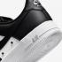 Nike Air Force 1 07 Premium metallic zilveren ketting zwart wit DA8571-001
