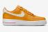 Nike Air Force 1 07 SE Anniversary Yellow Ochre Sail White Team Oranye DQ7582-700