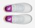 Nike Air Force 1'07 Textile Premium Bianche Hyper Violet Total Orange Off 845113-100