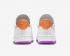 Nike Air Force 1'07 Textile Premium Blanco Hyper Violet Total Orange Off 845113-100