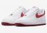 Nike Air Force 1 07 Valentines Day 2024 White Team Red Dragon Red FQ7626-100