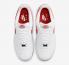 Nike Air Force 1 07 Valentines Day 2024 White Team Red Dragon Red FQ7626-100