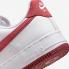 Nike Air Force 1 07 Valentines Day 2024 Blanc Team Red Dragon Red FQ7626-100