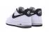 รองเท้าผ้าใบ Nike Air Force 1'07 สีขาวดำ AA0287-100