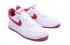 Nike Air Force 1'07 白色挑戰紅色運動鞋 AA0287-101