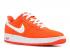 Nike Air Force 1 Canvas Pomarańczowy Biały Safety 624020-811
