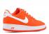 Nike Air Force 1 Canvas Pomarańczowy Biały Safety 624020-811