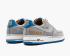 Nike Air Force 1 Complacency Chicago Stealth Silber Vars Blau Taupe 311729-001