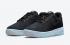 Nike Air Force 1 Crater Flyknit GS Preto Chambray Azul DH3375-001