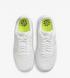 Nike Air Force 1 Crater Flyknit GS Blanc Sail Gris DH3375-100