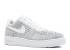 Nike Air Force 1 Flyknit Low Blanc Gris Cool 817419-006