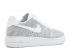 Nike Air Force 1 Flyknit Low Blanc Gris Cool 817419-006