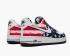 Nike Air Force 1 Independence Day 2014 Midnight Navy Bianco University Rosso 488298-425