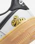 Nike Air Force 1 LV8 GO The Extra Smile White Yellow Strike Gum Light Brown DO5854-100
