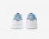 Nike Air Force 1 LV8 GS Double Swoosh Hvid Armory Blå Pink CW1574-100
