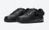 Nike Air Force 1 LV8 Ruffle GS รองเท้าสีดำสีขาว CI2302-001