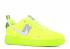 Nike Air Force 1 LV8 Utility GS Volt Green White Wolf Grey Juniors AR1708-700