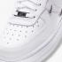 Nike Air Force 1 LX Krom Swooshes Beyaz Hiper Kraliyet Siyah CT1990-100,ayakkabı,spor ayakkabı
